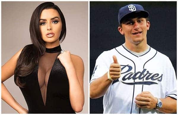 Abigail Ratchford with rumored boyfriend Johnny Manziel