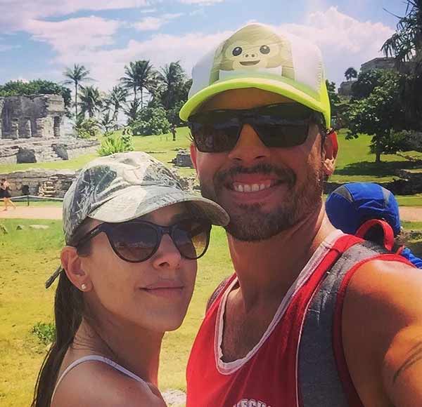 Ana Kasparian with husband Christian Lopez vacation in Tulum, Mexico