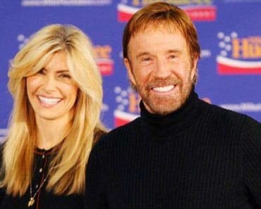 Gena O'kelley with her husband Chuck Norris
