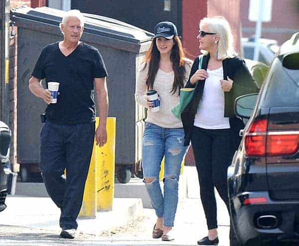 Lana Del Rey was seen with her parents/family Rob Grant and Patricia Grant in West Hollywood