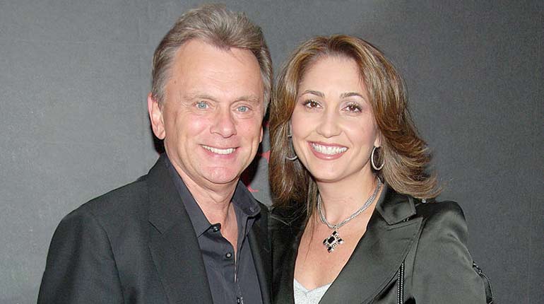 Lesly Brown and her husband Pat Sajak