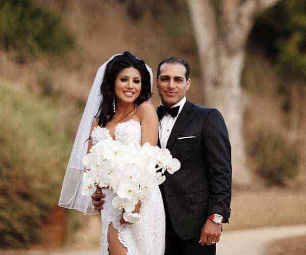Manny Khoshbin wedding with wife Leyla Milani