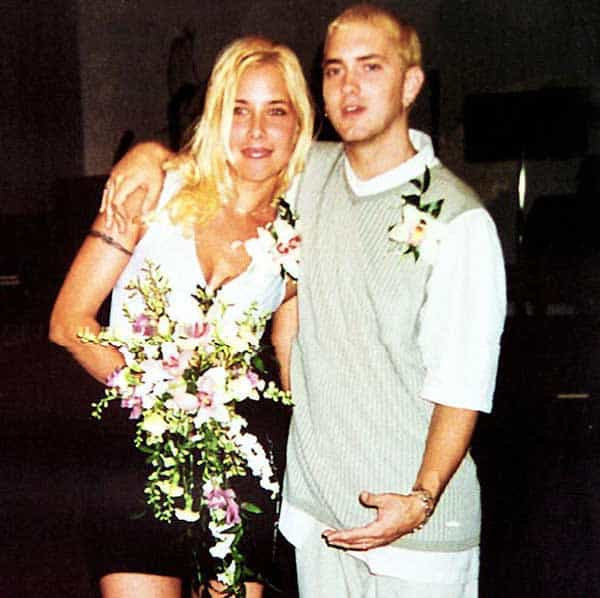 Whitney Scott's mother Kimberly Anne Scott and Eminem(Father)