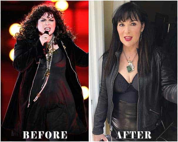 Ann Wilson weight loss before and after picture