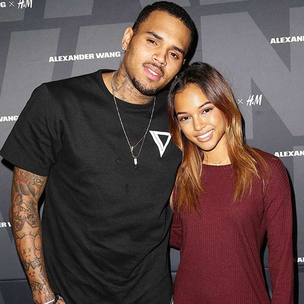 Karrueche Tran and ex-boyfriend Chris Brown before she was in relationship with Quavo