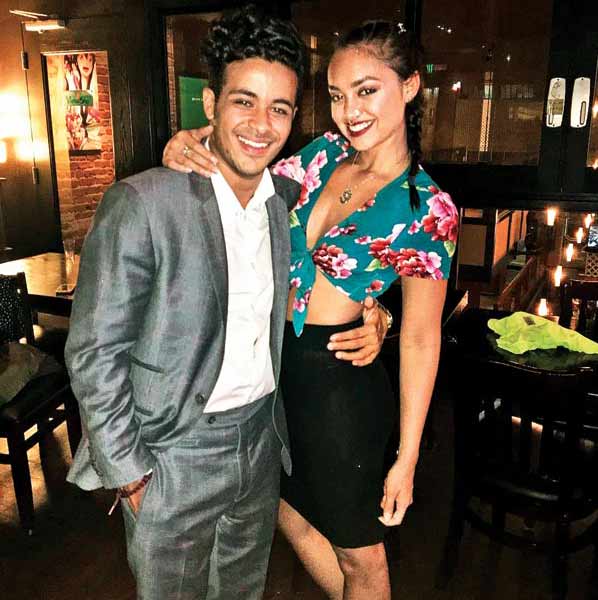 Christian Navarro with his rumored girlfriend Shazi Raja