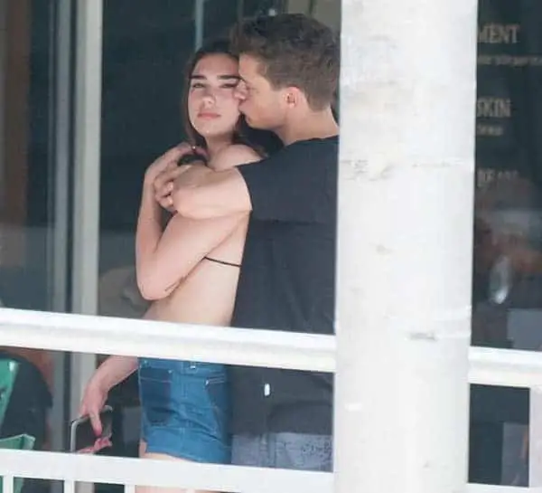 Dua Lipa seen kissing Martin Garrix in Miami