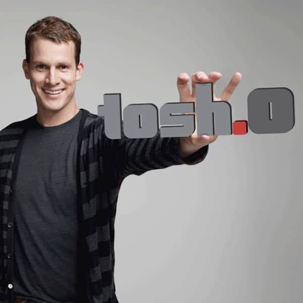 Daniel Tosh host of the Comedy Central television show "Tosh.O"