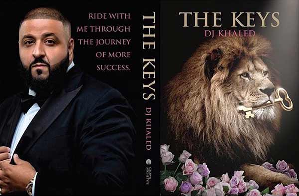 Rapper Dj Khaled releases book named "The Keys"