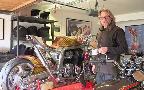 Henry Cole's passion is to design motorcycle
