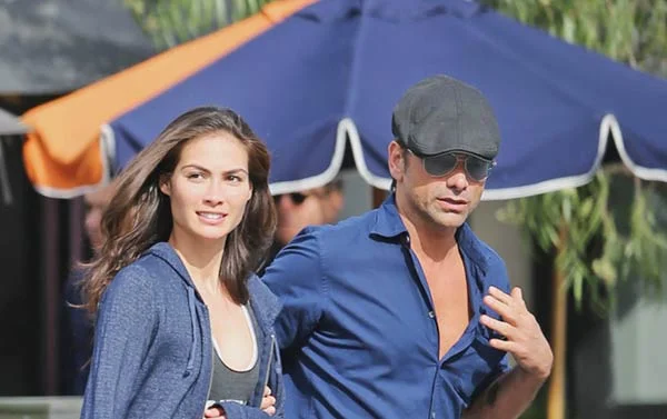 John Stamos with his current girlfriend Caitlin McHugh