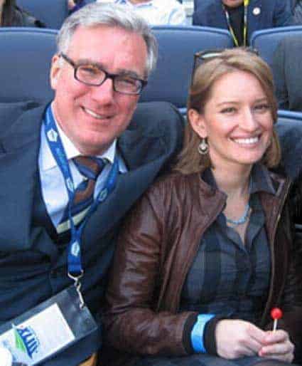 Katy Tur with political commentator boyfriend Keith Olbermann