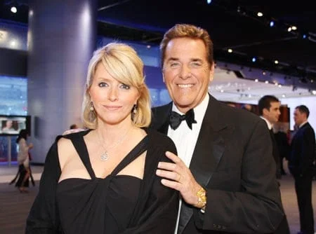 Beautiful picture of Chuck Woolery with wife Kim Woolery