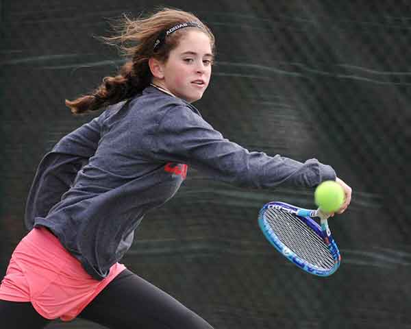 Sean Hannity's daughter Kelly Hannity playing tennis in Cold Spring Harbor