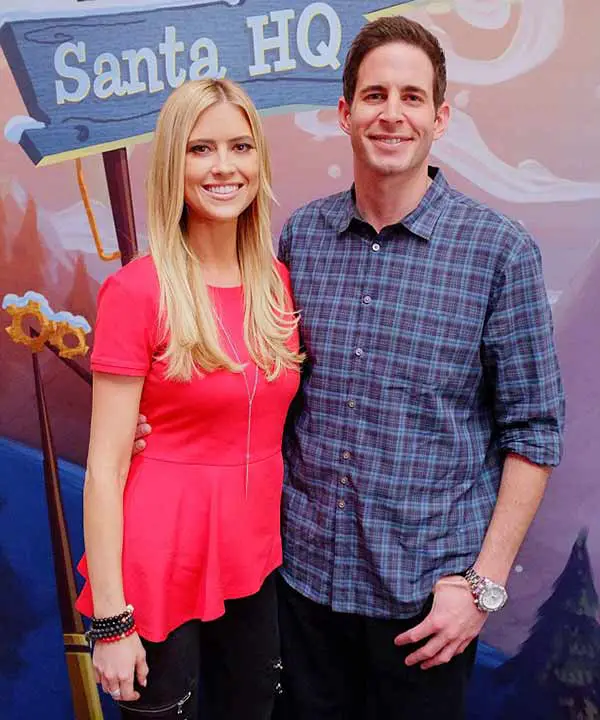 Tarek El Moussa and his wife Christina