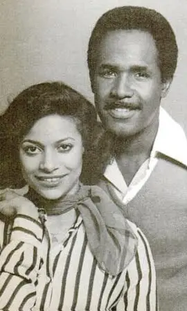 Debbie Allen with her first husband Winnfred Wilford married in 1973