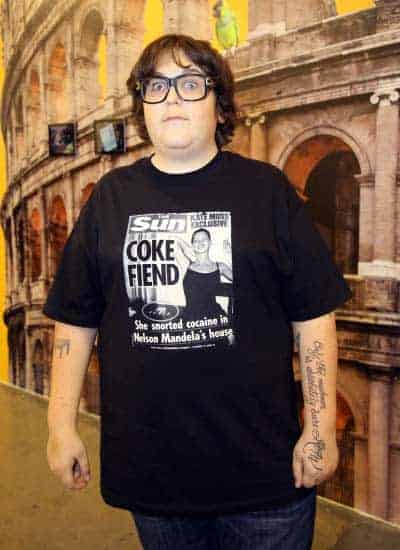 Young look a like Andy Milonakis is 41 years old comedian
