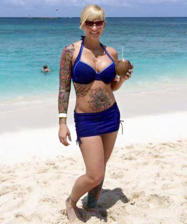 Hot Christie Brimberry in bikini photo 