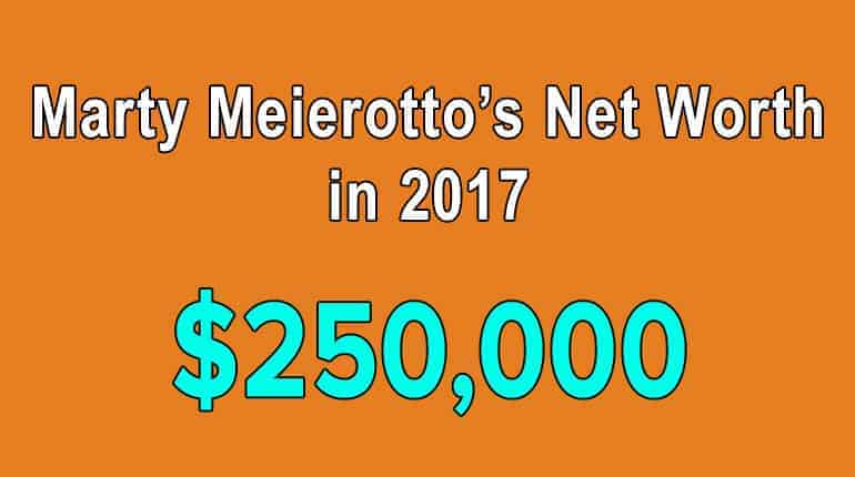 Marty Meierotto's net worth is @250,000