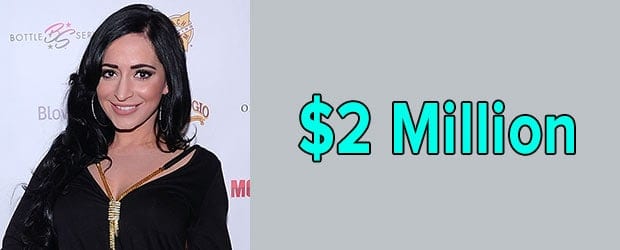Angelina Pivarnick's net worth is $2 Million