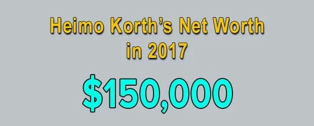 Heimo Korth's⁢ net worth is $150000