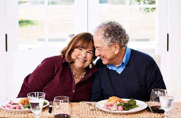 Happy couple: Ina Garten happily having breakfast with husband Jeffrey Garten