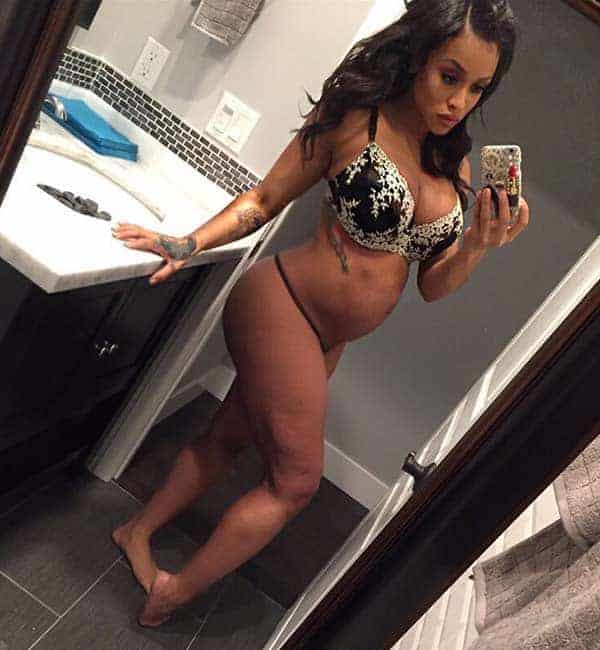 Masika Kalysha posted pregnant image on Instagram