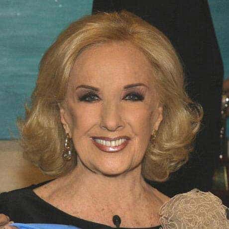 Beautiful Smile: Mirtha Jung smiling