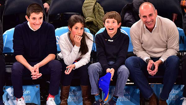 Thijs Lauer seems happy with his siblings and father(Right)