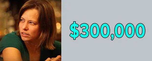 Jenny Rosenbaum's net worth is $300,000