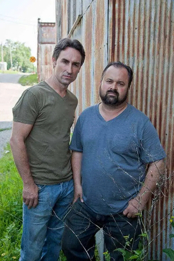 Mike Wolfe and Frank Fritz from American picker