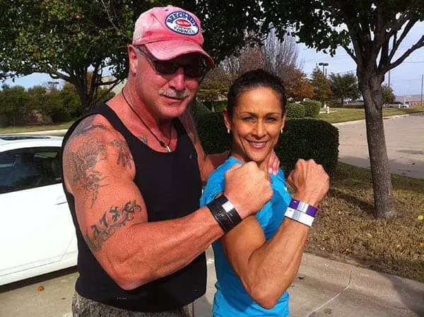 Randy White, With his Wife Susan White,