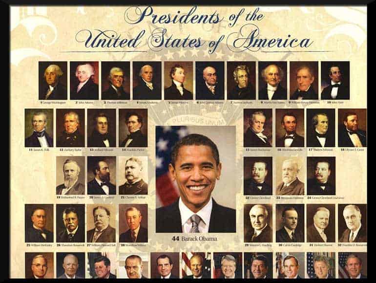 presidents of the united states