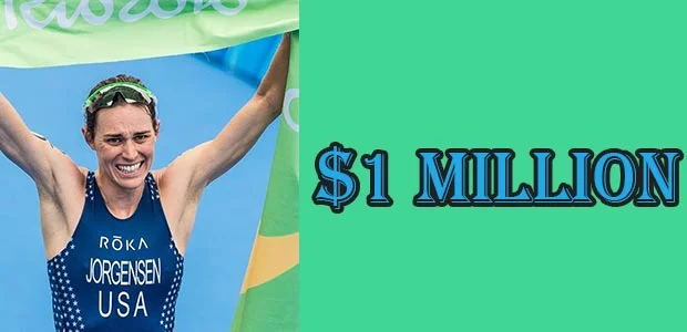 Gwen Jorgensen's Net Worth is $1 Million
