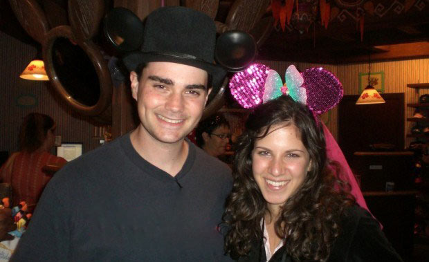 Mor Shapiro with her husband Ben Shapiro
