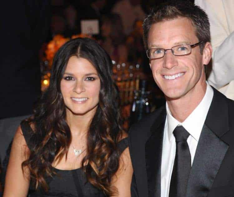 Paul Hospenthal with wife Danica Patrick(famousNASCAR driver