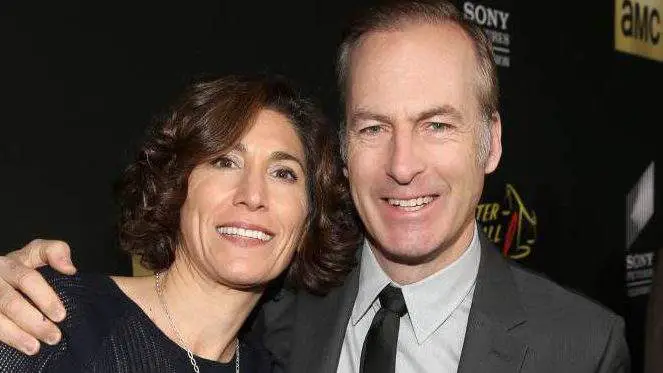 Bob Odenkirk with his wife Naomi.