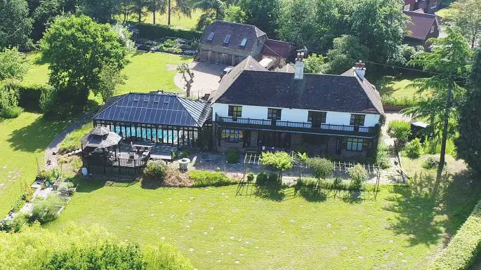 Ray Bailey's house, Bailey lives in this luxury home in East Sussex with his wife Belinda