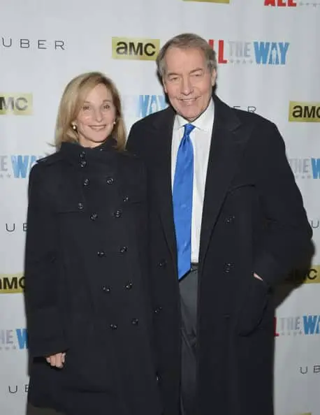 Charlie with his ex-wife Mary King