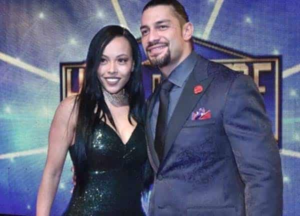 image of Roman Reigns and his wife Galina Becker