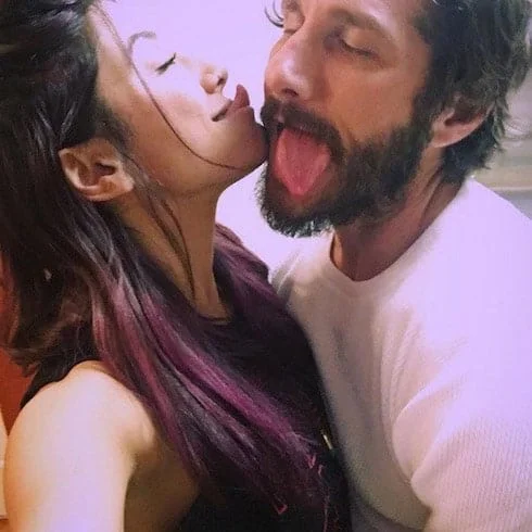 Wil Willis & Krystle Amina happy together
