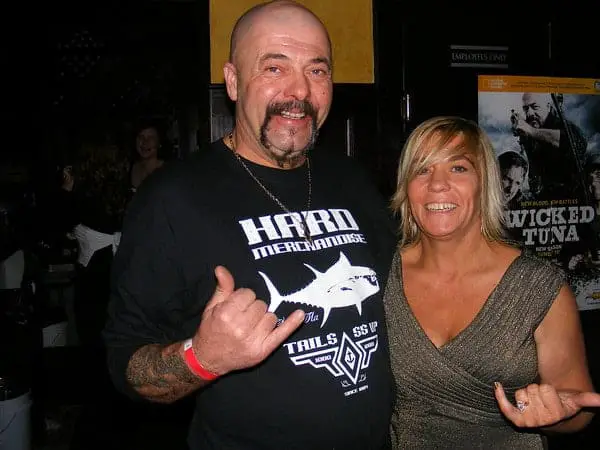 Wicked tuna cast captain Dave Marciano with his wife Nancy