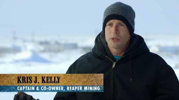 Bering Sea gold Kris Kelly, Captain and co-owner of Reaper Mining.