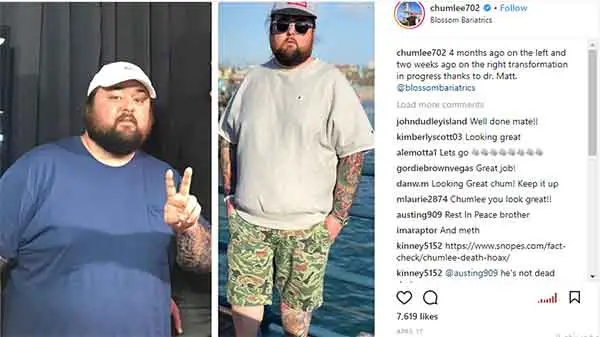 Chumlee Pawn Stars weight loss age
