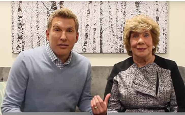 Faye Chrisley with her son Todd Chrisley