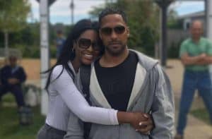 Image of Kenya Moore with her husband Marc Daly