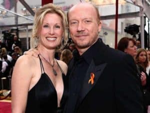 Image of Paul Haggis with his wife