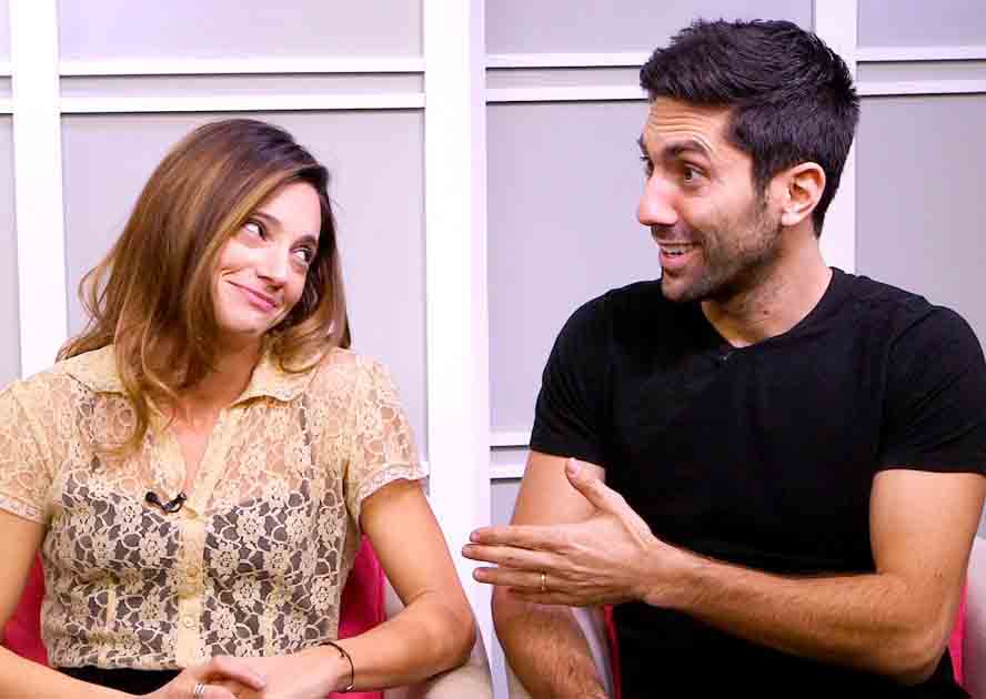 nev schulman and his wife laura Dish