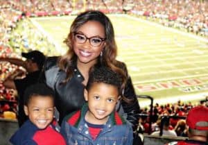 Image of Phaedra parks with their kids