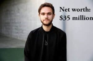 Image of Zedd net worth is $35 million